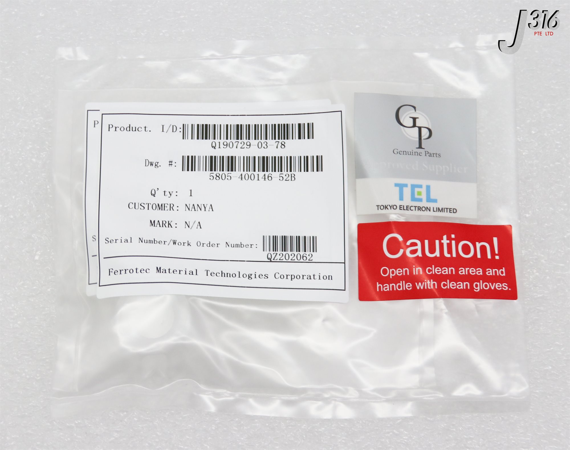 39184 TOKYO ELECTRON QUARTZ COLLAR, (NEW) 5805-400146-52B | eBay